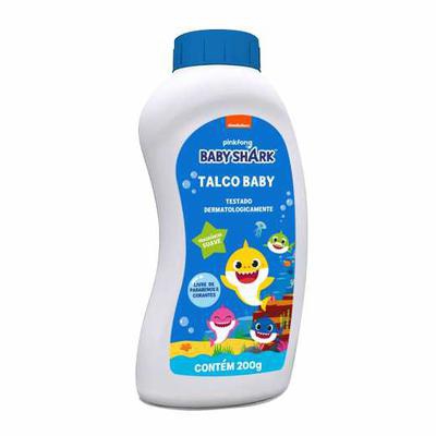 Talco Baby Shark Infantil 200G
